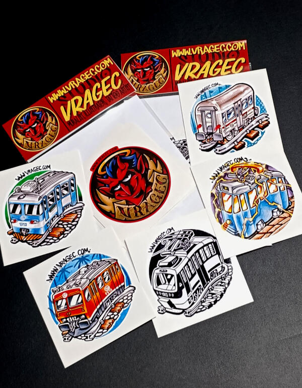 City Transit Pack (6 sticker)