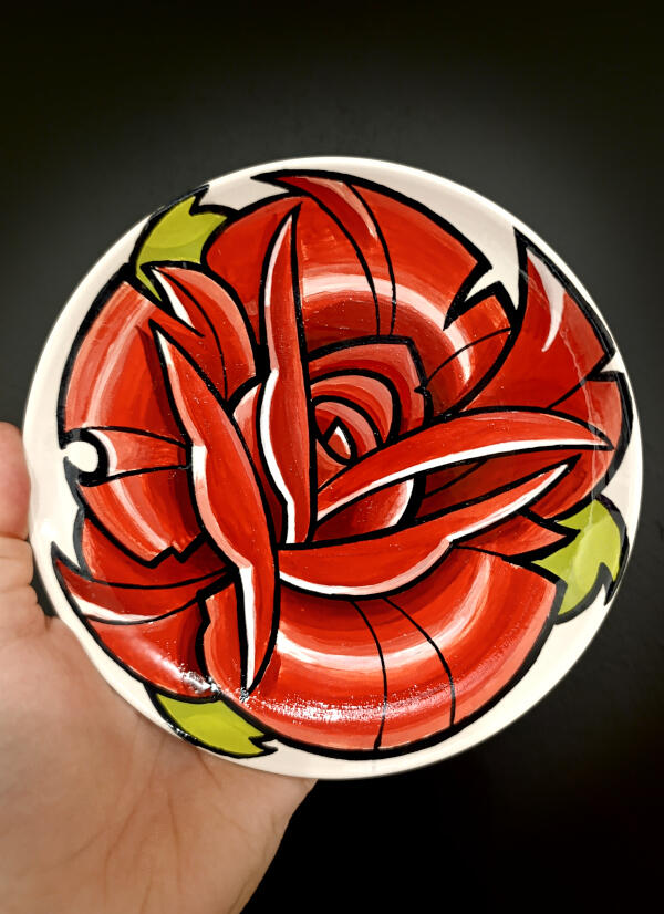 Rose,Ø18cm